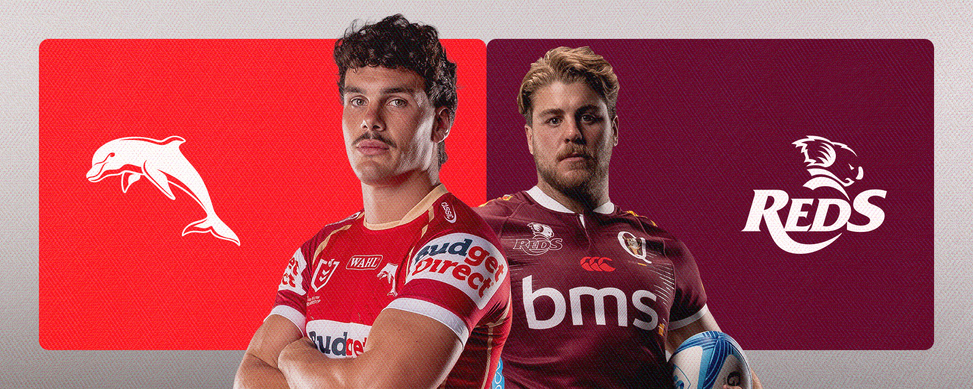 Join the Dolphins and the Queensland Reds for a long weekend of footy
