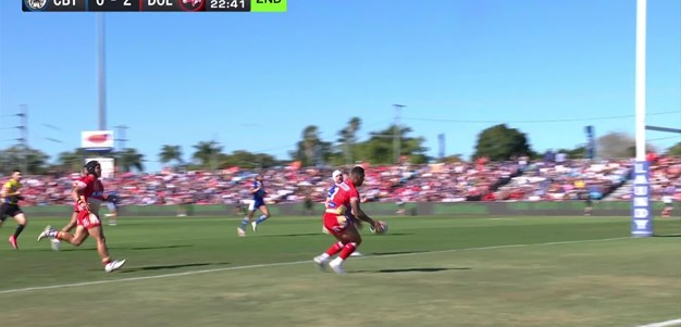 Isaako scores our first Try of the game