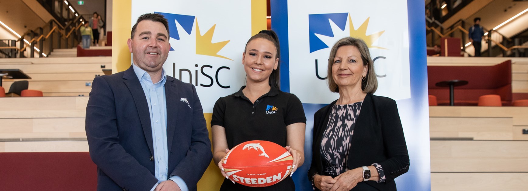 UniSC and Dolphins back talents of Moreton Bay community