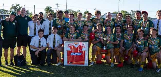 A shot at the Queensland schoolboys state final