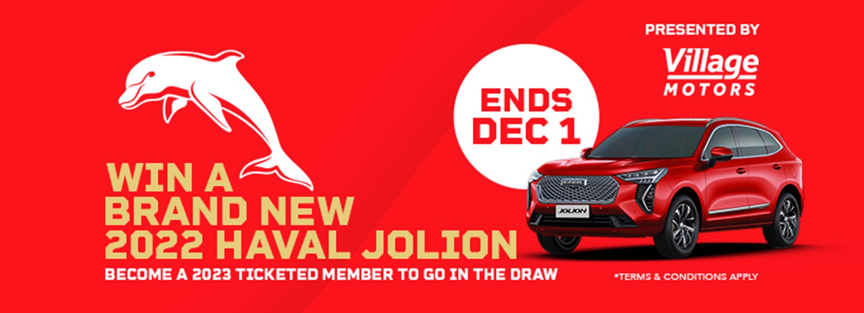 Last chance for Members to win a Haval Jolion