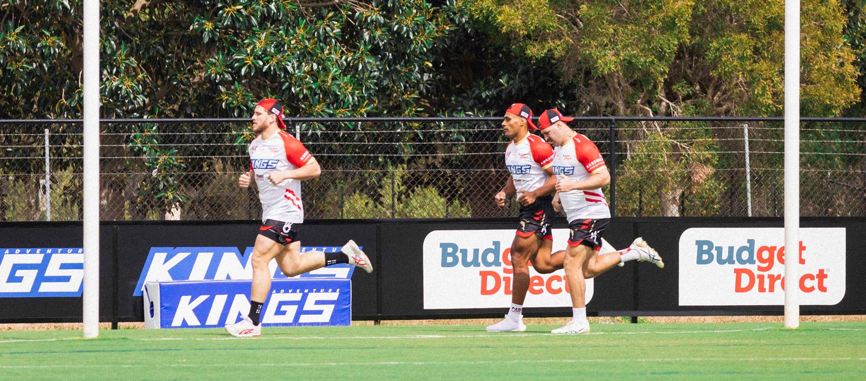Photos: Day one for returning NRL players