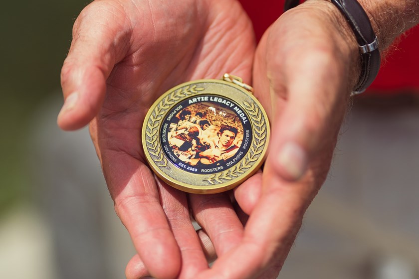 The Arthur Beetson Legacy Medal.