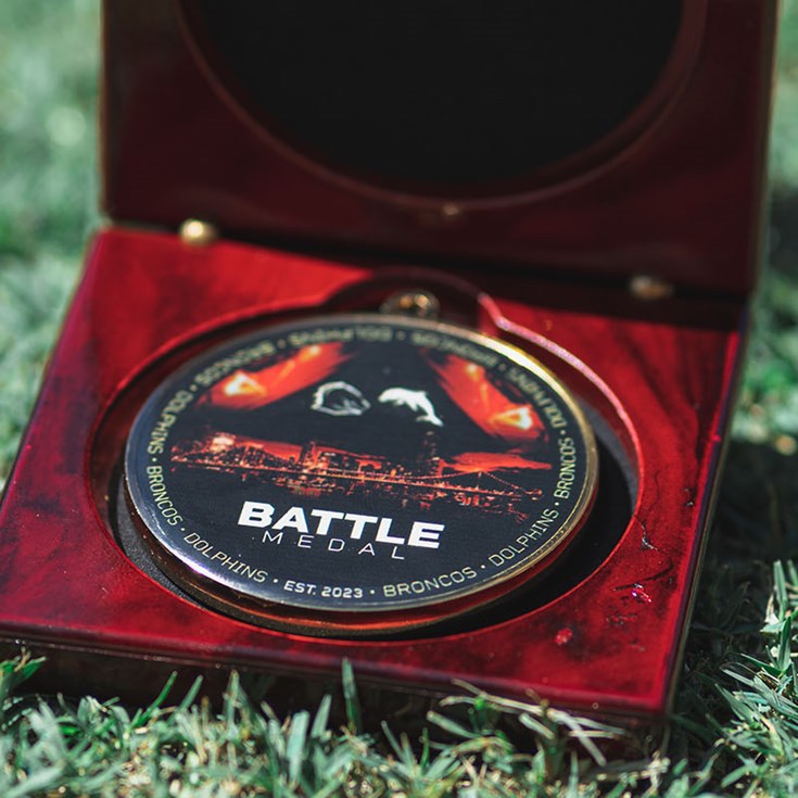 Inaugural 'Battle' medal on offer in Dolphins-Broncos blockbuster