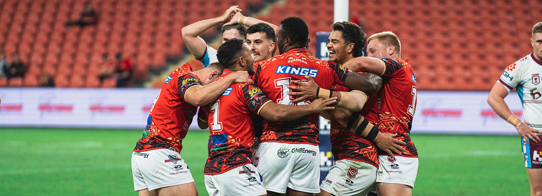 Redcliffe smash Cutters, Capras draw with Falcons