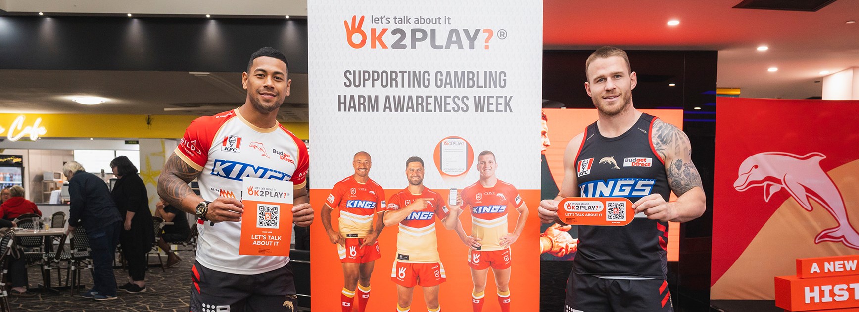 OK2Play? and Dolphins join forces for Gambling Harm Awareness Week