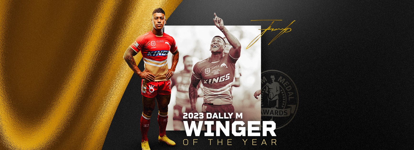 Isaako wins Dally M Winger of the Year
