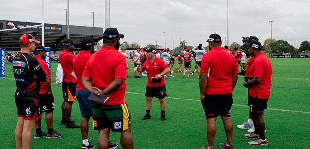 Dolphins give PNG coaches first-hand look at training