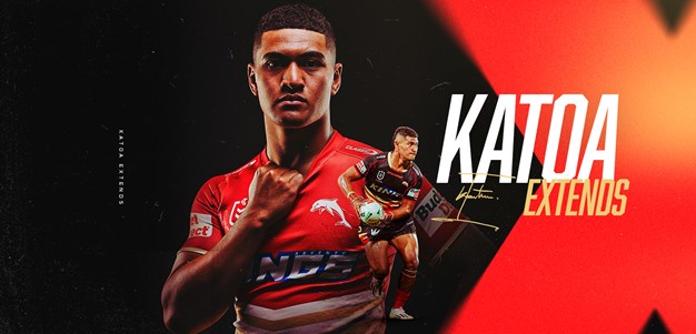 Katoa re-signs with Dolphins