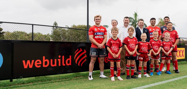 Webuild supporting junior rugby league with Dolphins