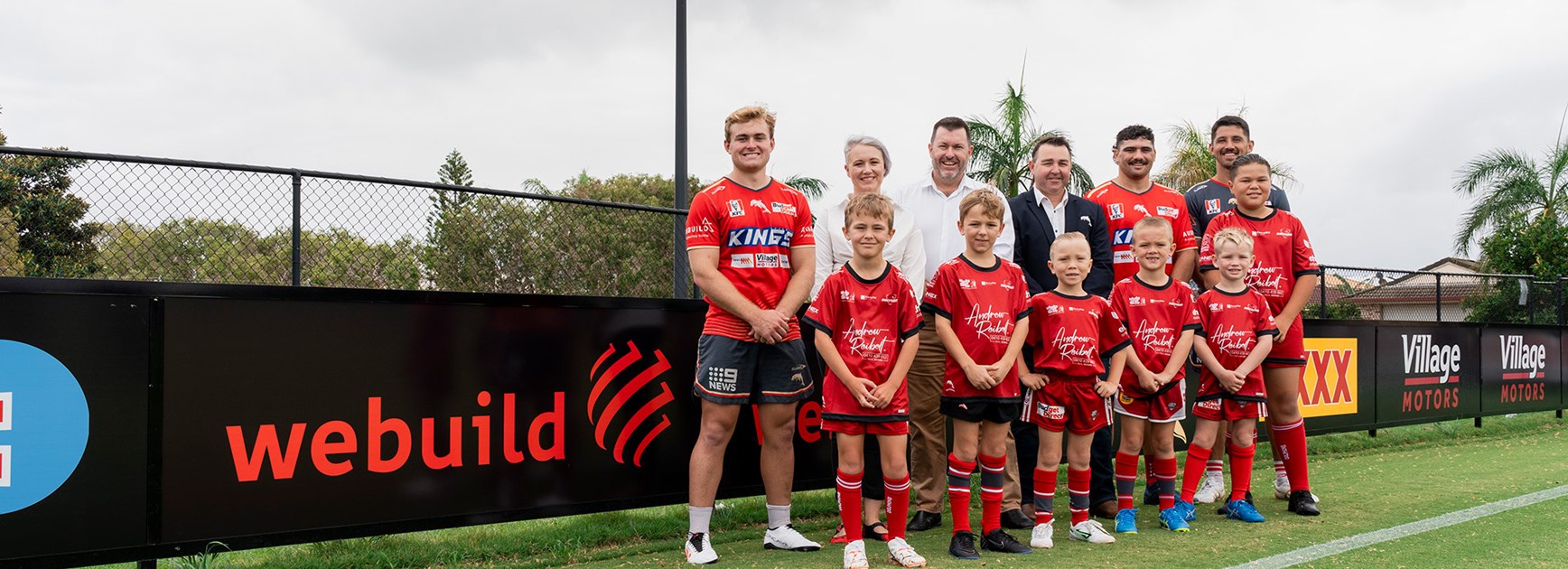 Webuild supporting junior rugby league with Dolphins