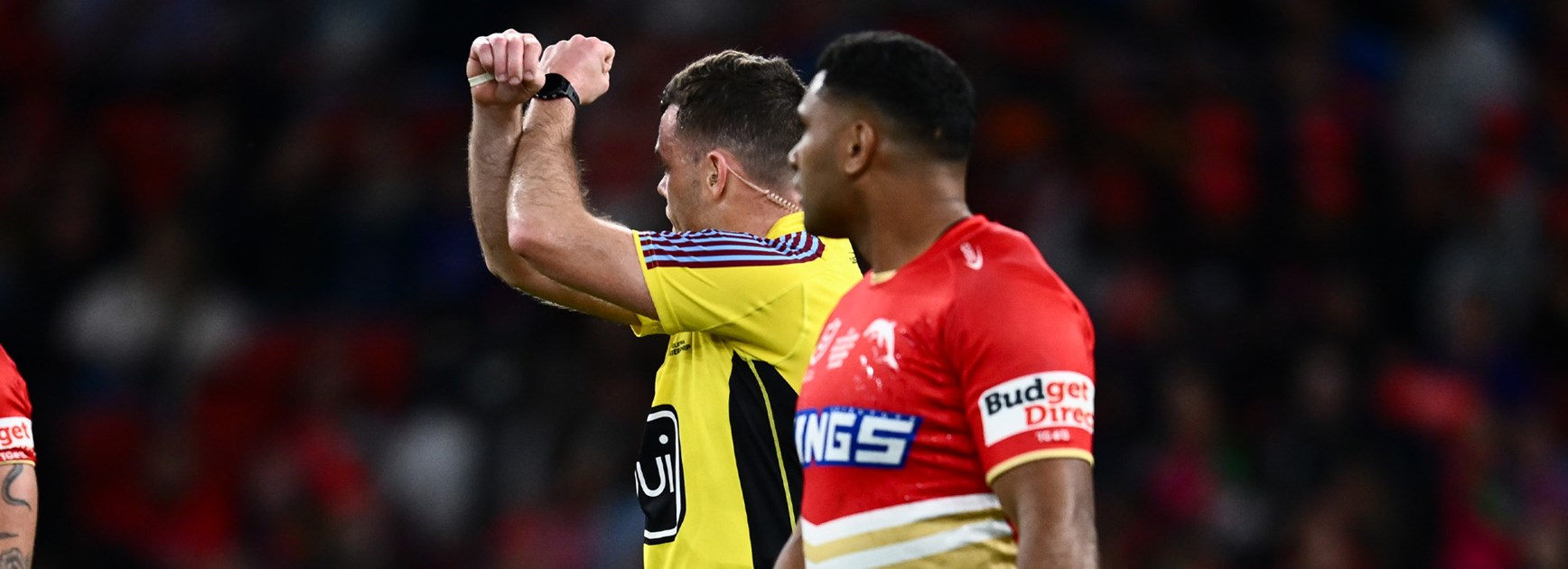Charged: Pangai Junior fined for dangerous contact