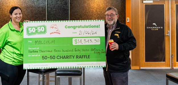 50-50 Charity Raffle - Round 16 Update