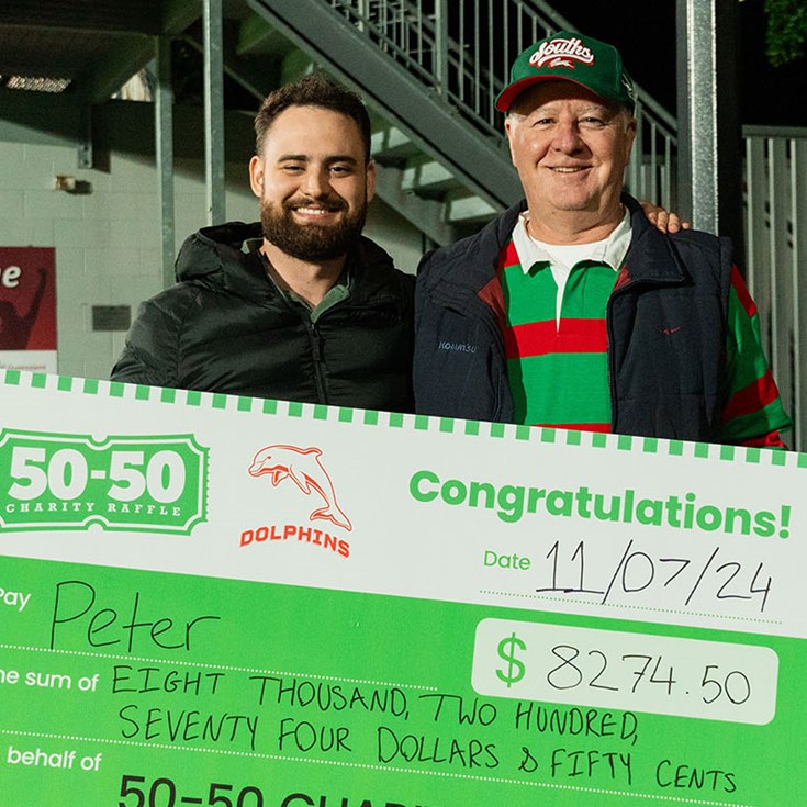 50-50 Charity Raffle - Round 19 Update
