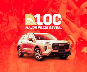 100 Club Major Prize Reveal