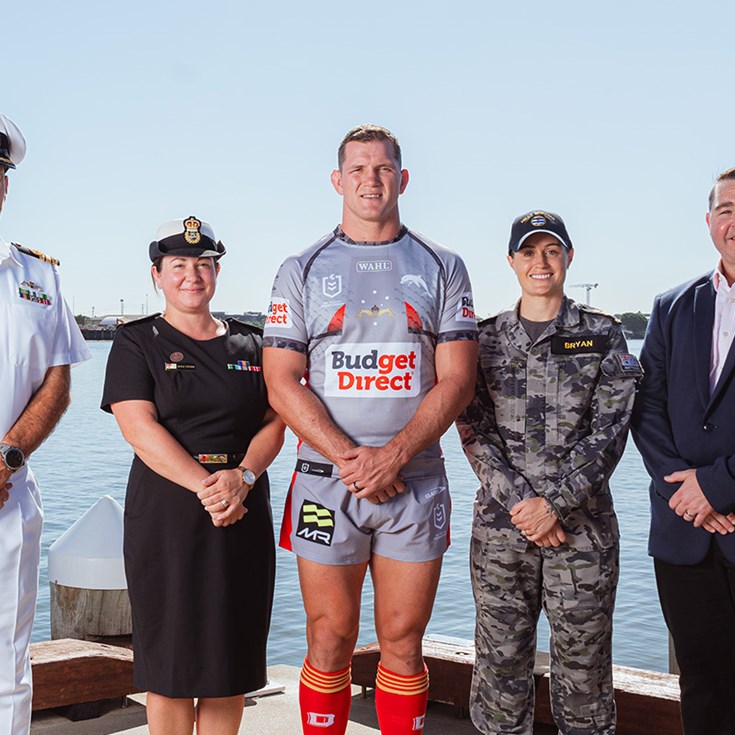 Dolphins honour Royal Australian Navy with 2026 ANZAC Round Jersey