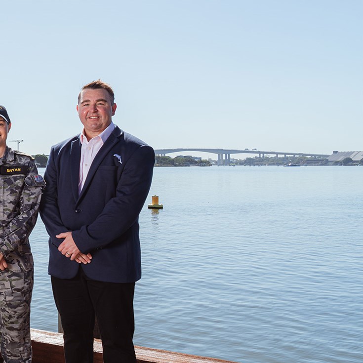 Dolphins honour Royal Australian Navy with 2026 ANZAC Round Jersey