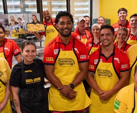 Dolphins and OzHarvest join forces to tackle hunger