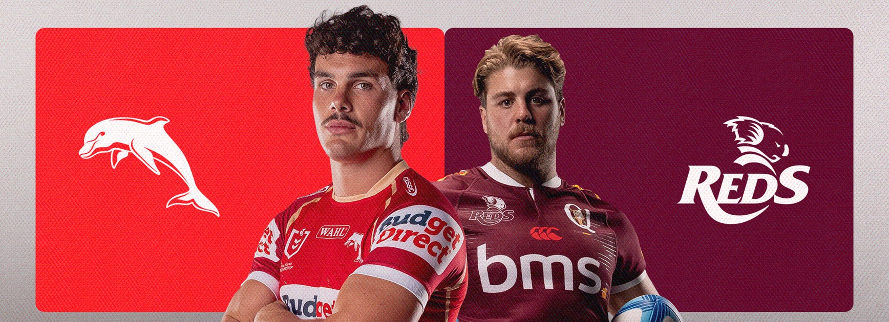 Join the Dolphins and the Queensland Reds for a long weekend of footy