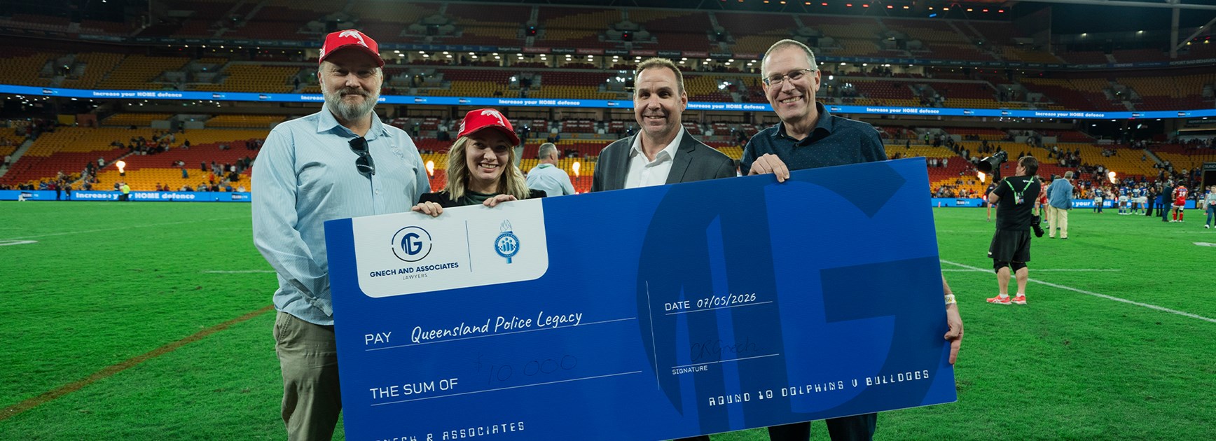 Gnech and Associates Lawyers Round raises $10,000 for Police Legacy