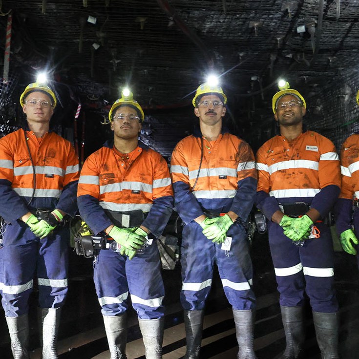 Dolphins head north to Moranbah mine