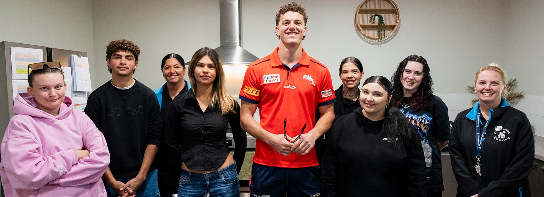 Bostock lends a hand at Chameleon Housing