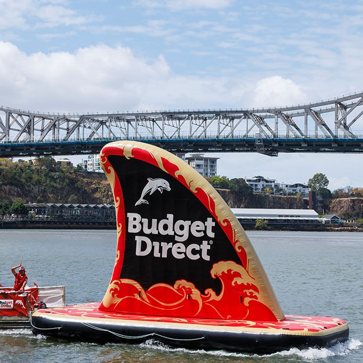 Budget Direct giant floating “Phin” celebrates Dolphins' historic top four achievement