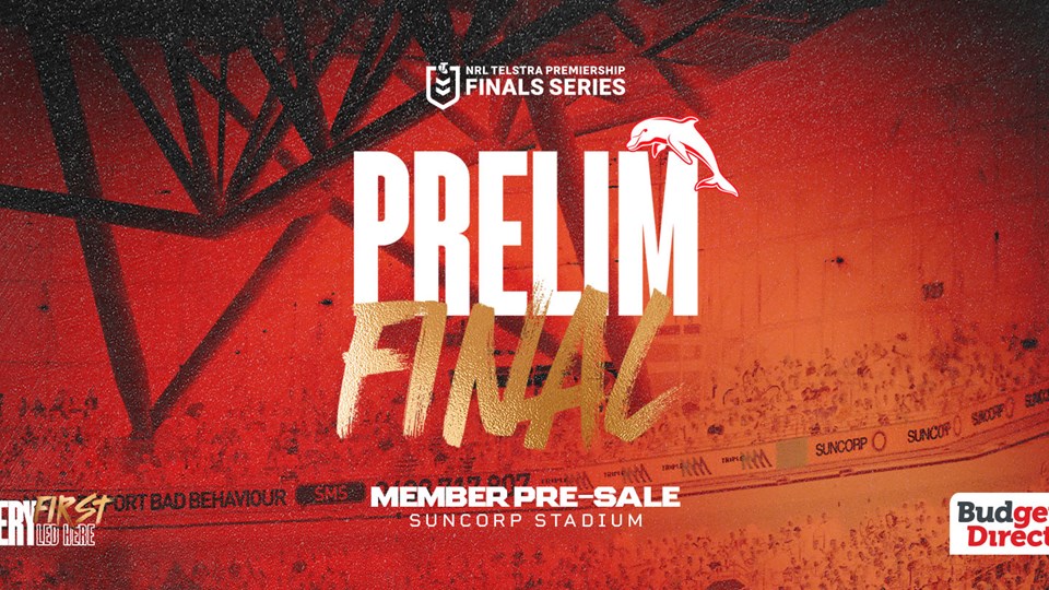 Preliminary Final Member Pre-Sale Now Open