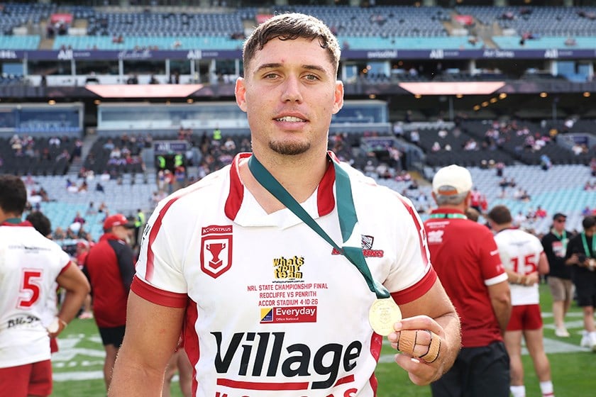 Jake Averillo Winning Player of the Match 