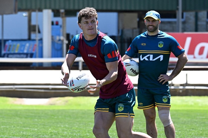 Bostock in Kangaroos training camp